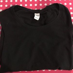 Black Thermal Sleep Shirt