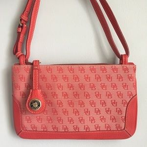 Dooney & Bourke Signature Mini Zip Top