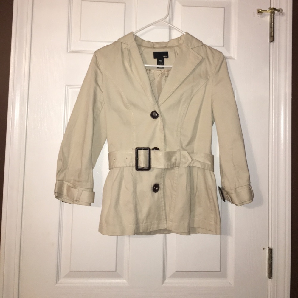 Cream Colored H&M Blazer