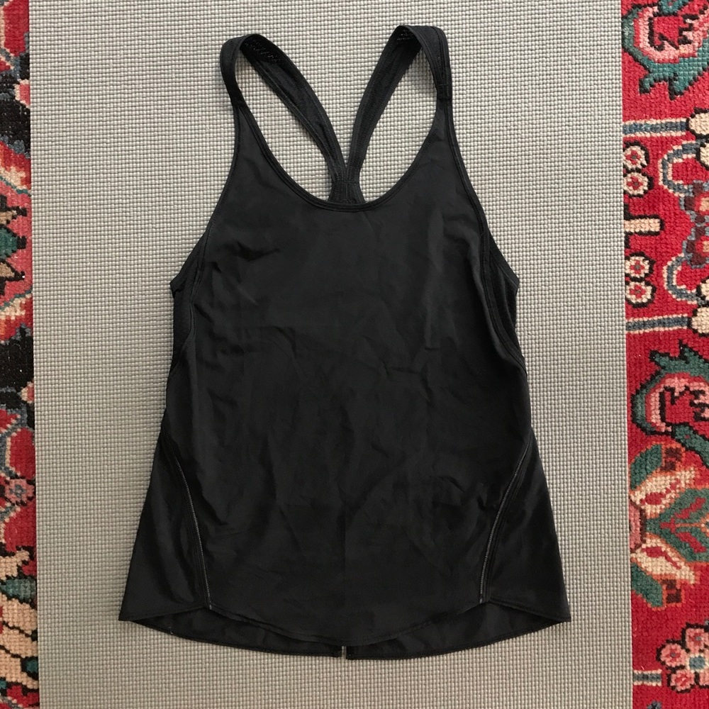 Lululemon black racerback tank