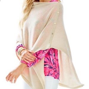Lilly Pulitzer Harp Cashmere Wrap, 1sz