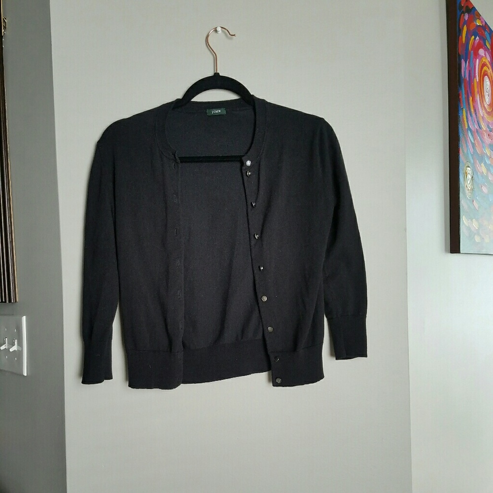 JCrew button up cardigan