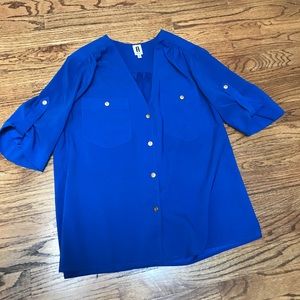 Blue Amanda Uprichard top