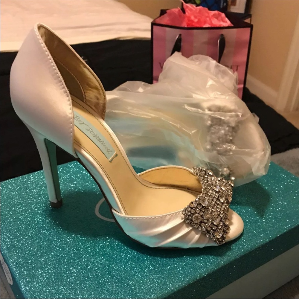 Betsey Johnson Bridal Heels