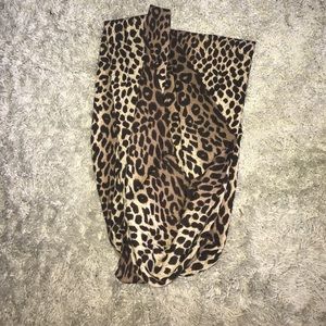 Francesca's Leopard print infinity scarf