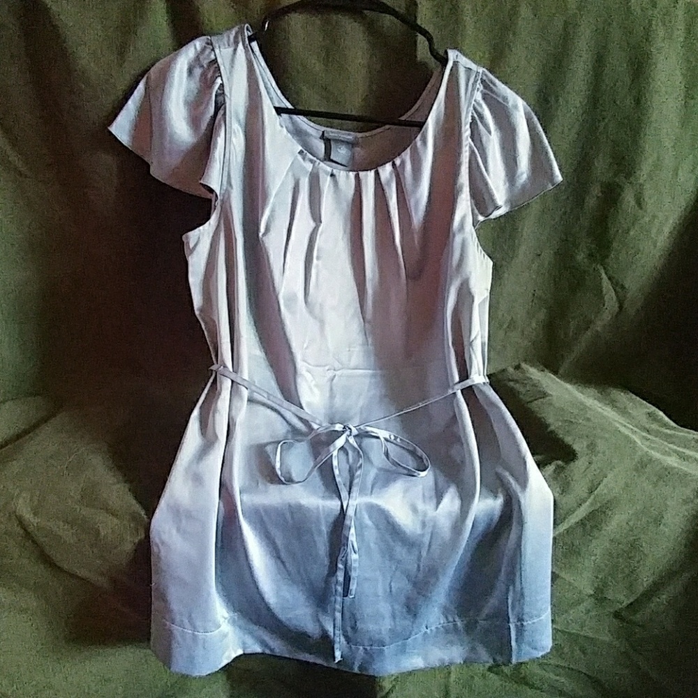 Dove grey Ann Taylor blouse