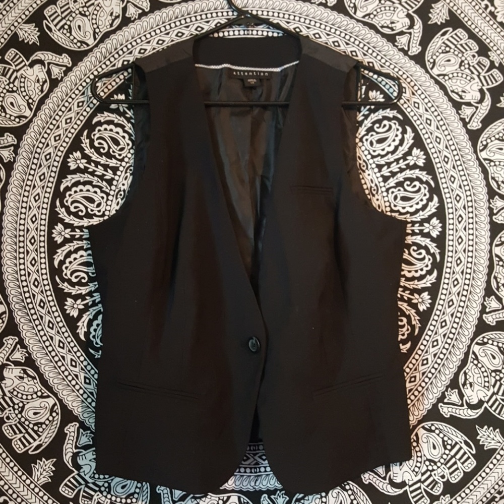 Black vest