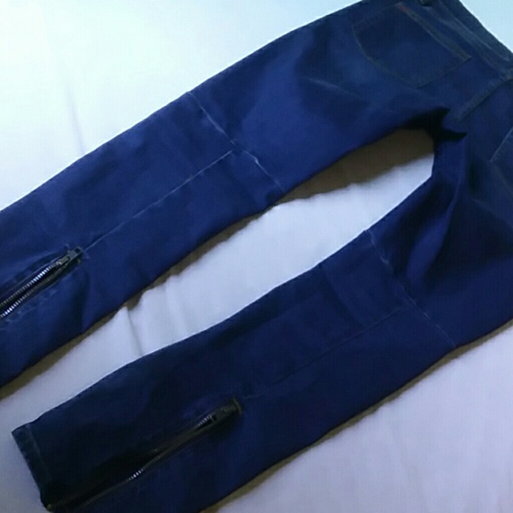 Urban Outfitters dark wash zipper jeans size 28 - Picture 5 of 6