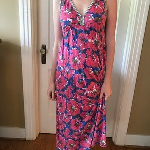Gorgeous Pink Boho Lucky Brand Dress