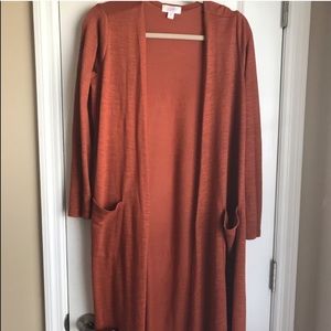 Medium Lularoe Sarah Rust / Orange