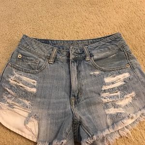 American eagle outfitters jean shorts