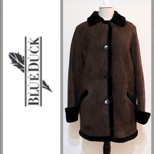 Blue Duck Shearling Luxury Coat