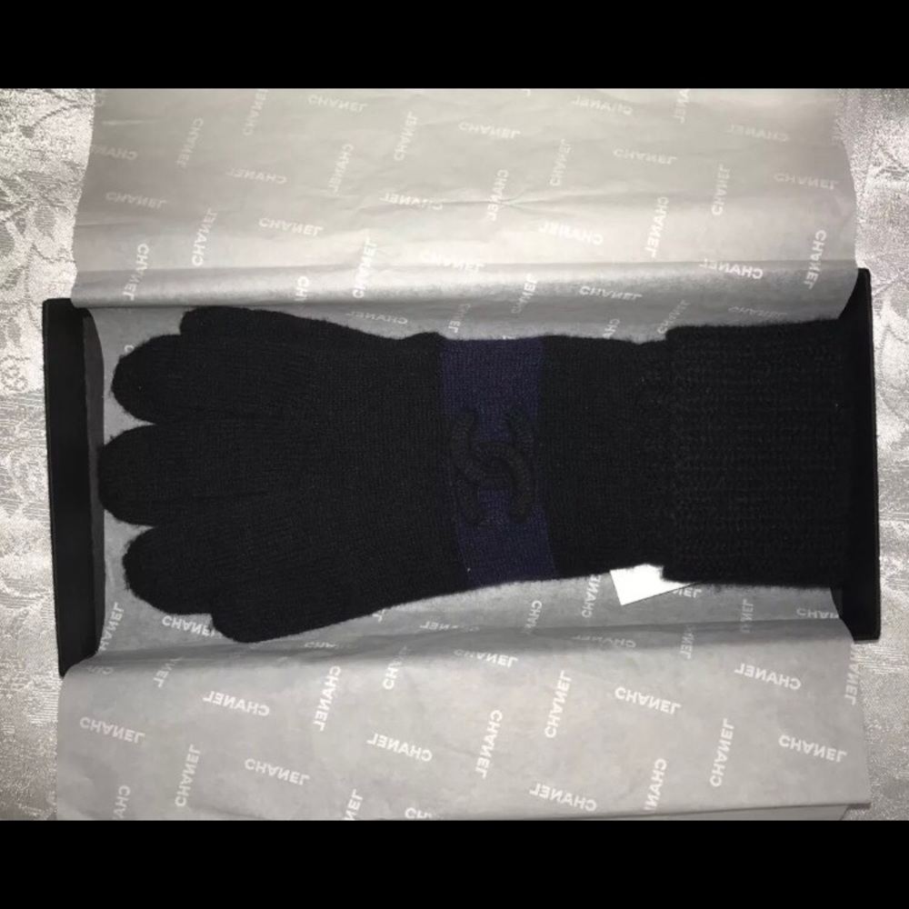 Chanel Cashmere Gloves