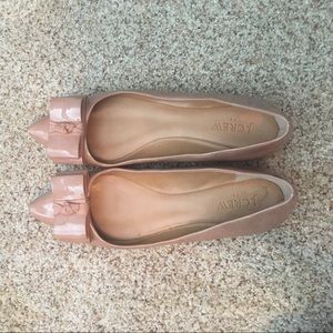 Jcrew Bow Ballet Flats Size 9 Bronzed Clay