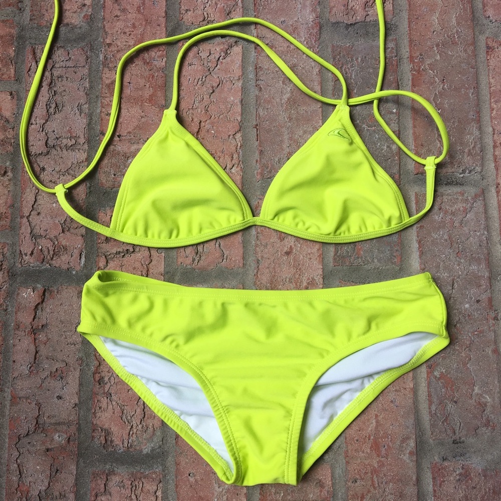 O'Neil Neon Cross Back Bikini