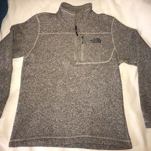 The North Face wool quarter zip