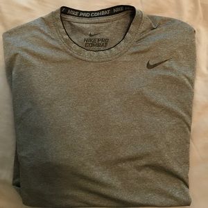 Nike Men's DriFit Pro Combat Fitted tee size L