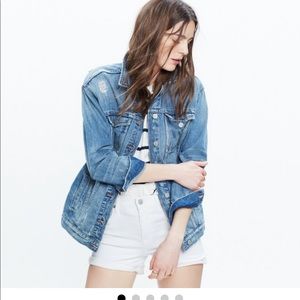 Madewell Oversized Denim Jacket XXS