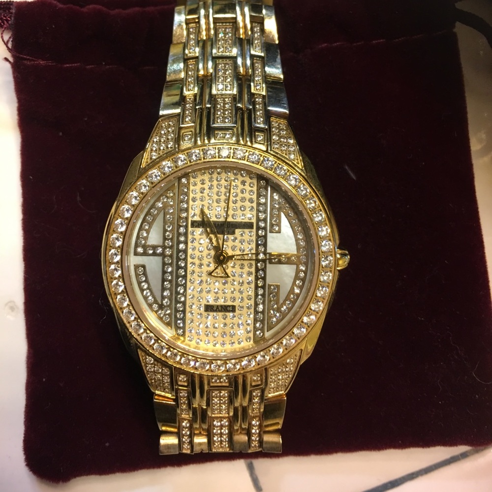 BNWOT Christian Bernard city lights watch