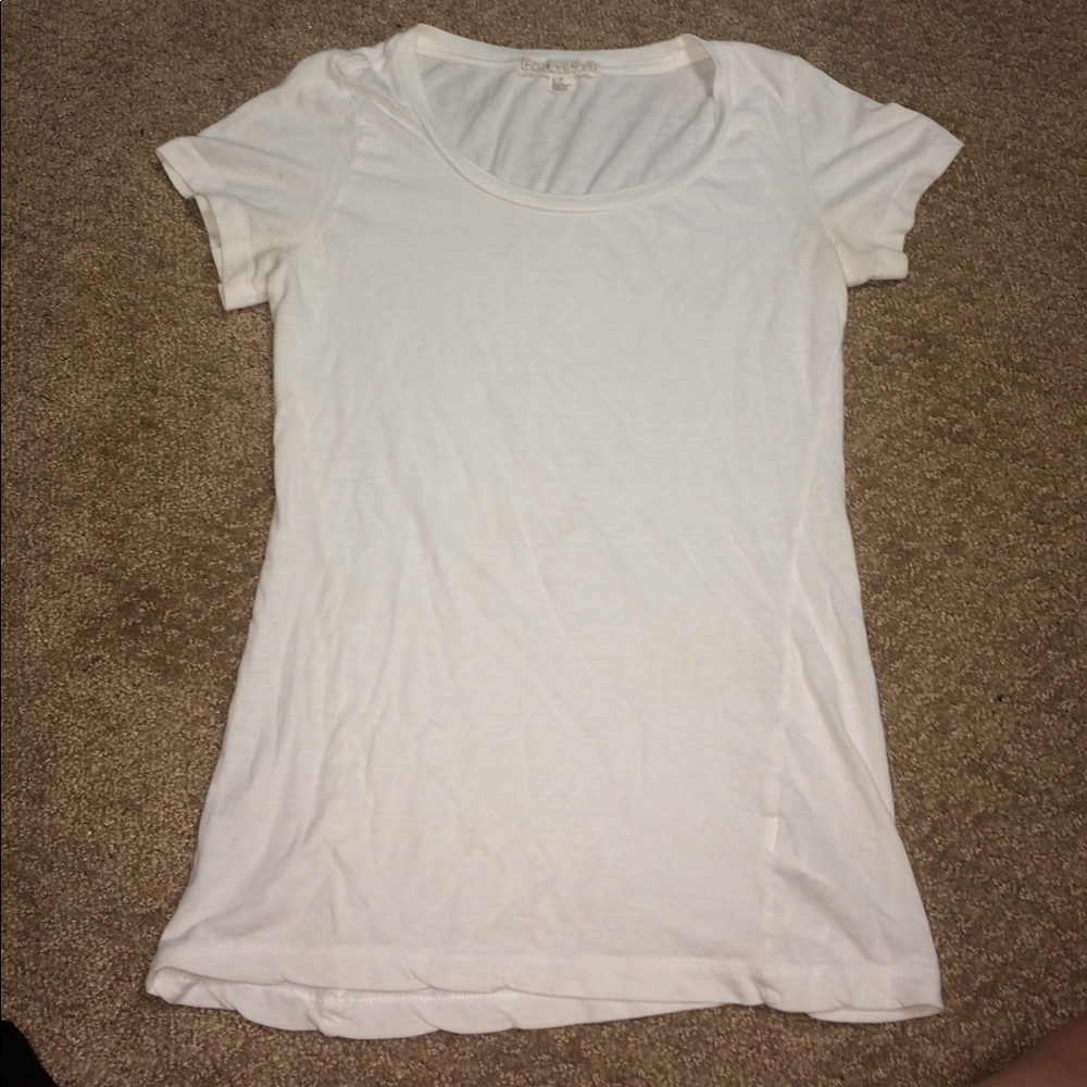 Forever 21 Plain White Shirt
