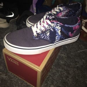 Floral vans