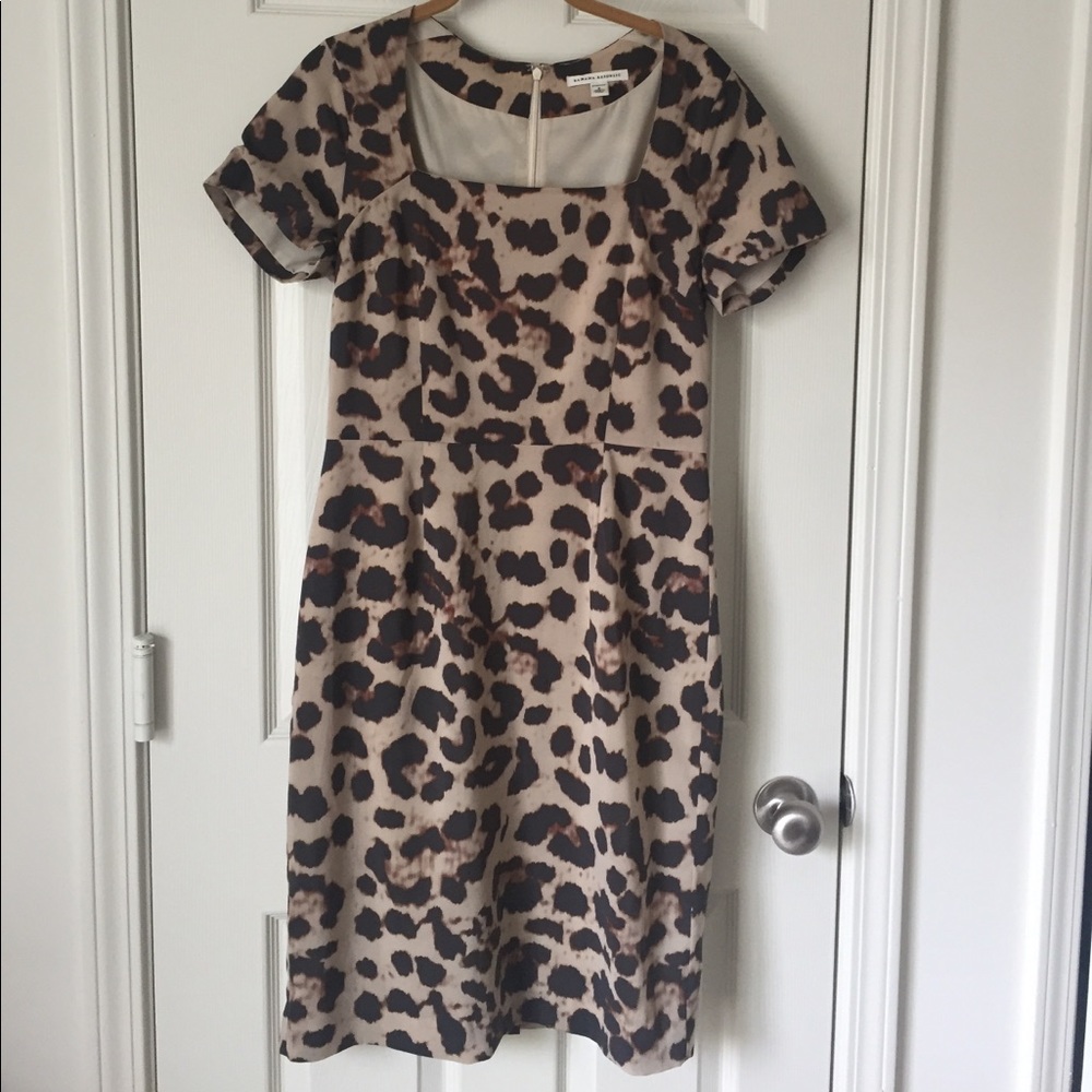 Banana republic leopard dress