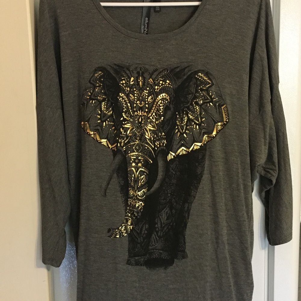 Elephant, non fitted tunic
