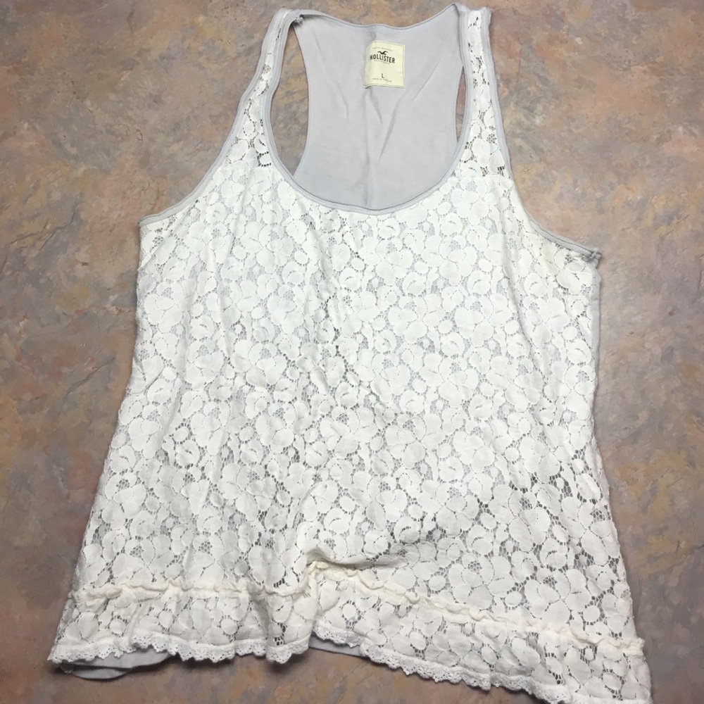 Hollister Lace Tank Top