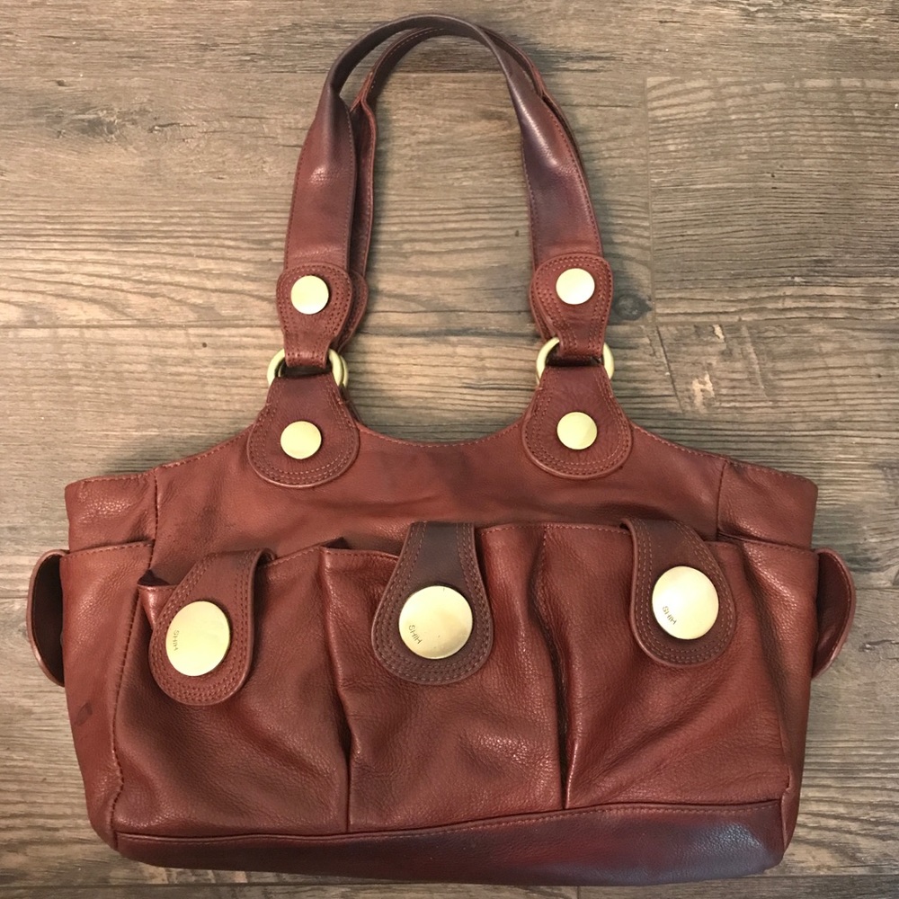 SHIH Leather Handbag 👜