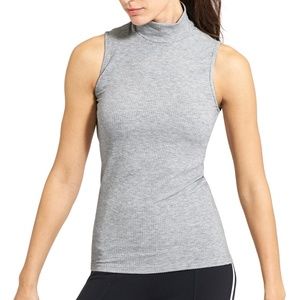 Rib Turtleneck Tank