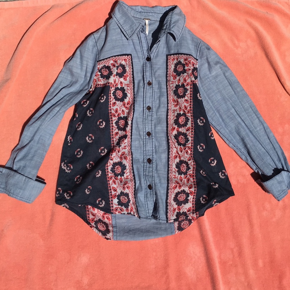 FREE PEOPLE XS Shirt