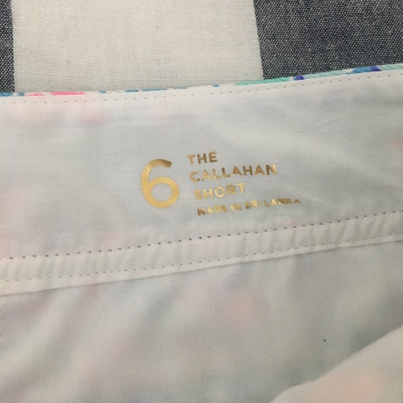 Lilly Pulitzer Shorts - Lilly Pulitzer Callahan Shorts - Fansea print Lilly Pulitzer Shorts - Lilly Pulitzer Callahan Shorts - Fansea print