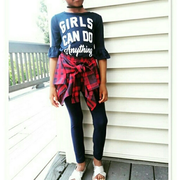 💥BIG SALE💥Layered Skirt With Leggings - Picture 3 of 4