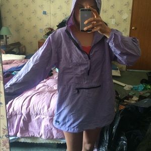 Awesome lilac LL Bean windbreaker