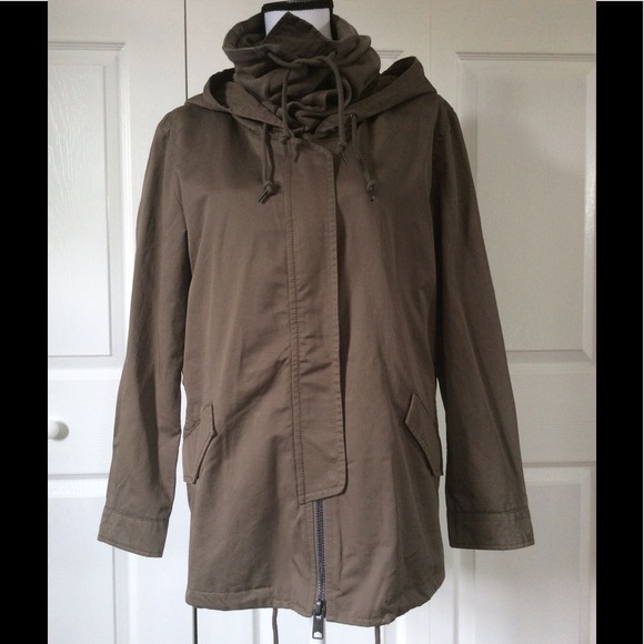 AllSaints Arton jacket parka US 2 6 - Picture 2 of 5