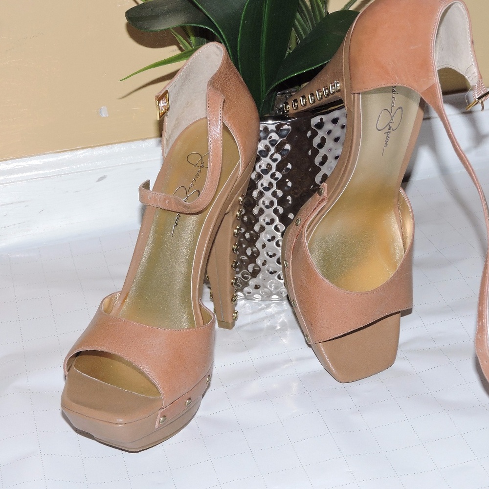 JS-KORY Open toe Light Taupe
