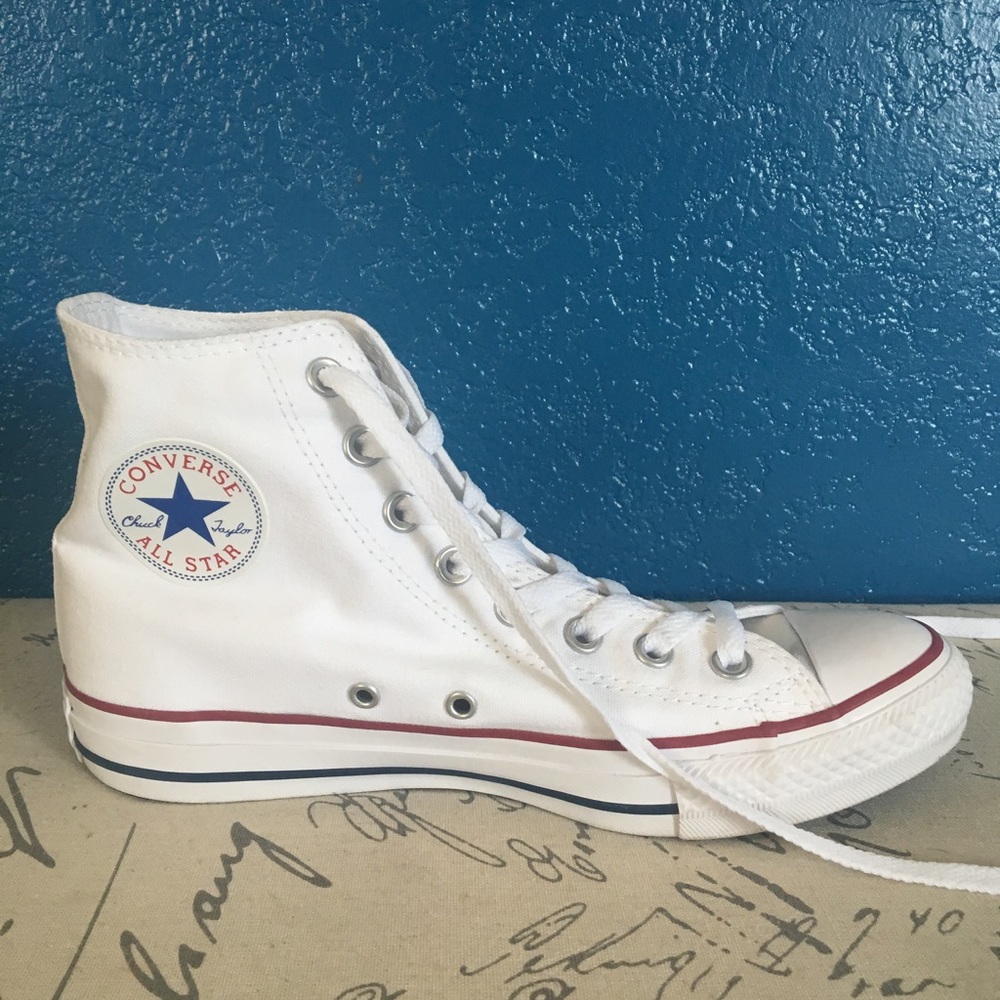 White high top Converse