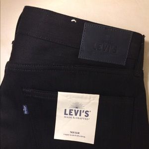 Levi's Made & Crafted Slim Salvage Black 36X32