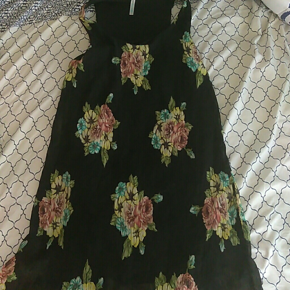 Flowy floral dress