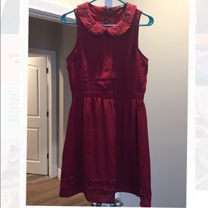 ModCloth Peter Pan Collar Sleeveless Dress