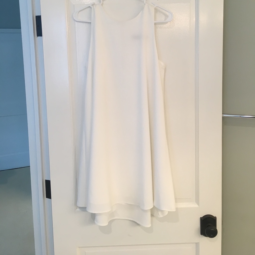 White shift dress Askari