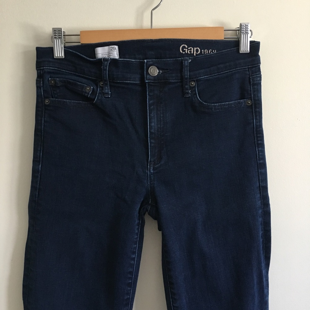 Gap Resolution true skinny blue jeans 29L