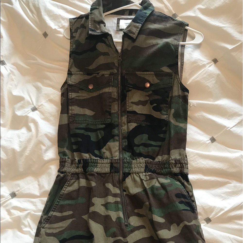 Camo Romper