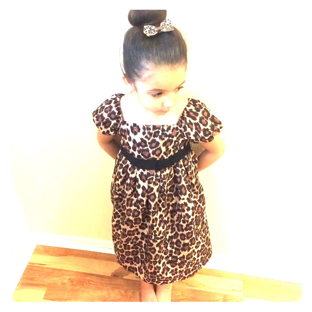 BabyGap leopard / cheetah print dress