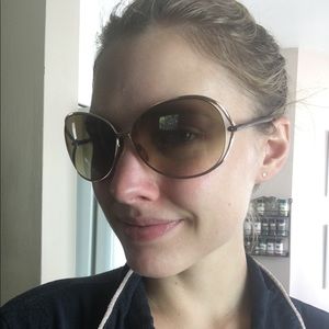 Gold Tom Ford Sunglasses Polarized