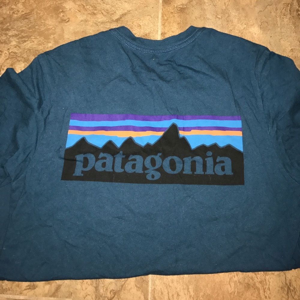 Patagonia Logo Short Sleeve Tee