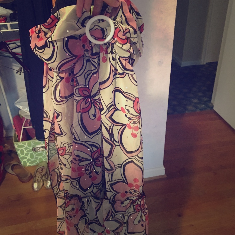 Strapless Johnny Martin. Adorable cocktail dress!