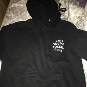 Anti social social club hoodie medium