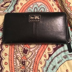 Coach Zip Around Wallet