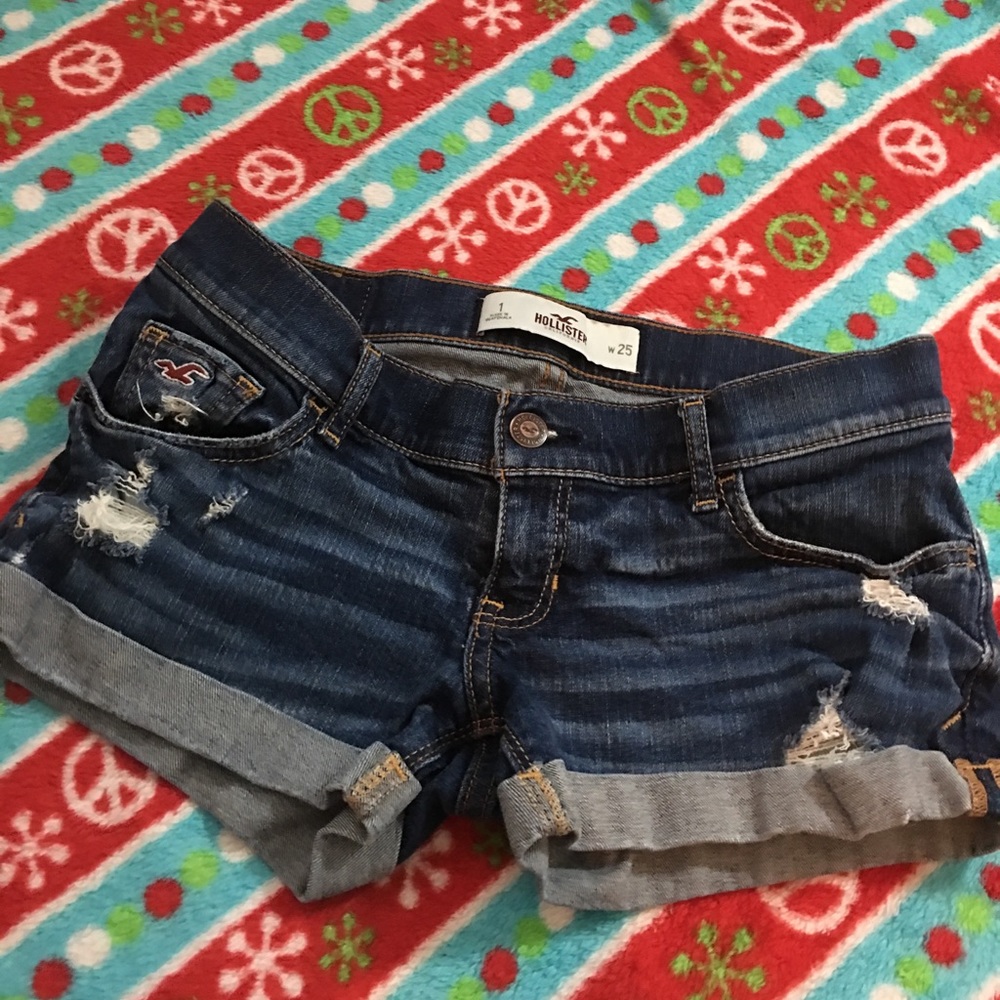 Hollister shorts size 1 w25